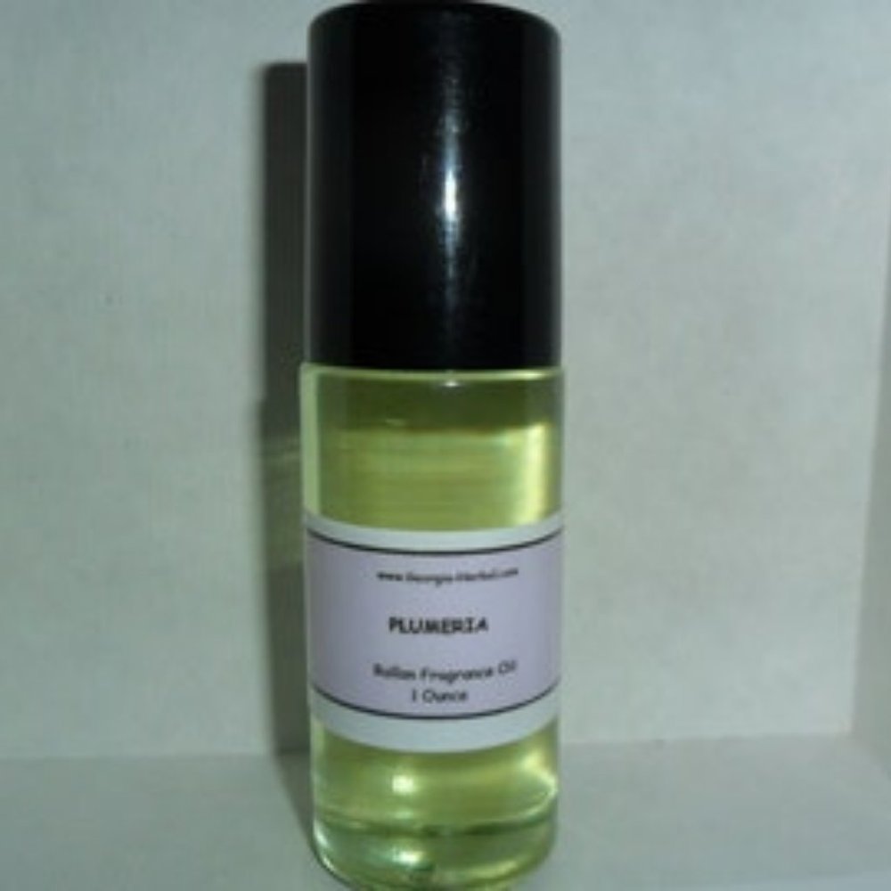 Plumeria Perfume Oils 1 Oz Roll On Glass Bottle